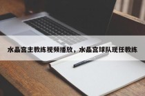 水晶宫主教练视频播放，水晶宫球队现任教练