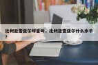 比利亚雷亚尔球星叫，比利亚雷亚尔什么水平？