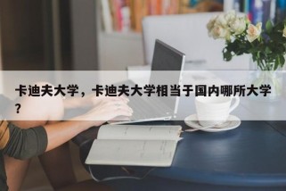 卡迪夫大学，卡迪夫大学相当于国内哪所大学？